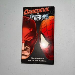💙 Marvel Daredevil vs Spiderman VHS
